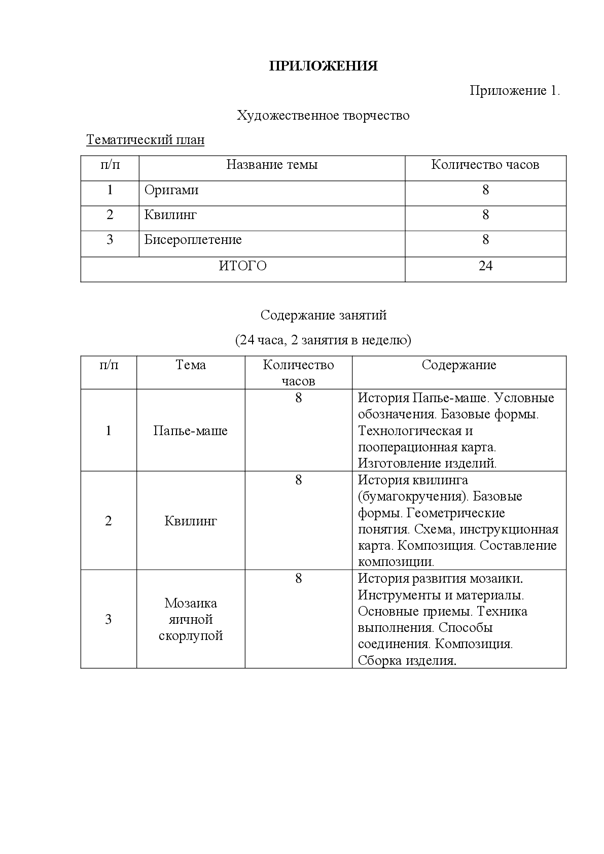 Дипломная работа: план